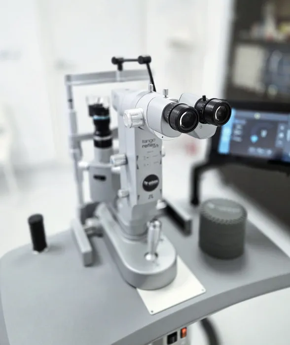 Aparatură pentru tratamente laser oftalmologice la Optilook Brașov