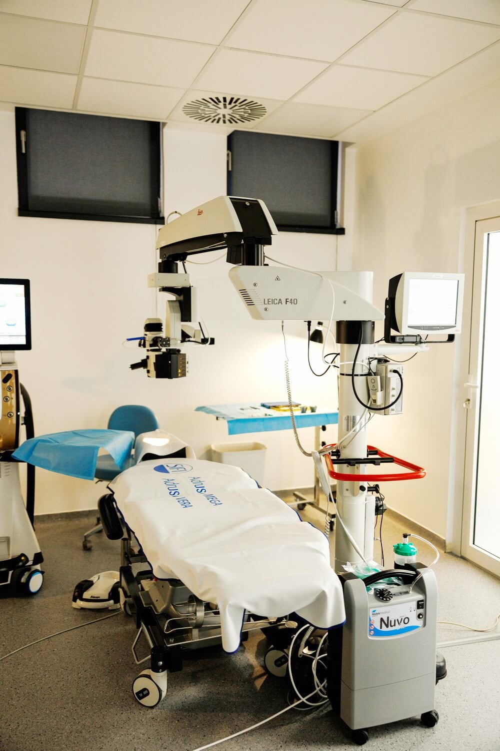 Blocul operator nou al clinicii Optilook Brașov, cu filtrare HEPA